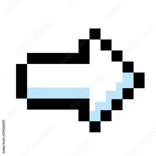pixel cursor vector