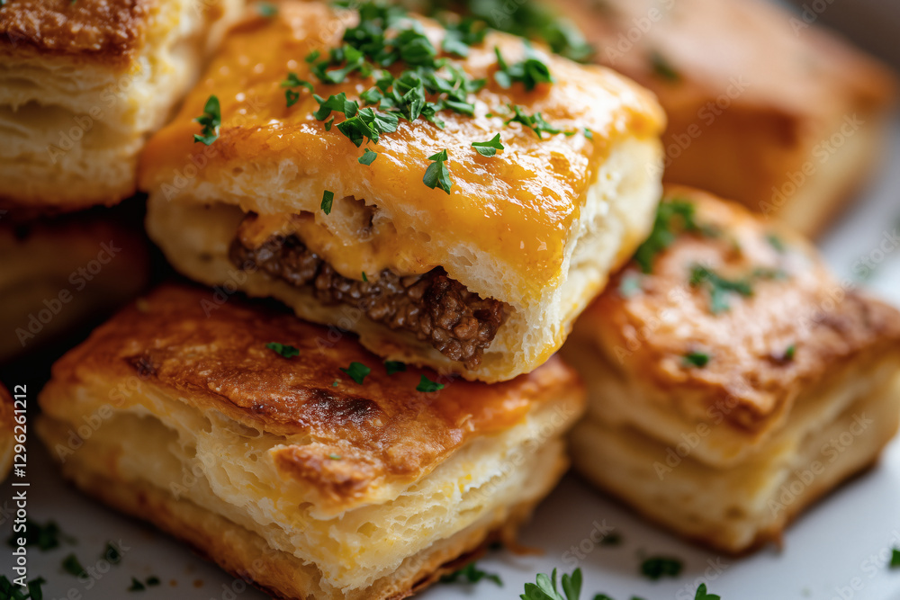 Savory Pastry Squares Savory Pastry Squares