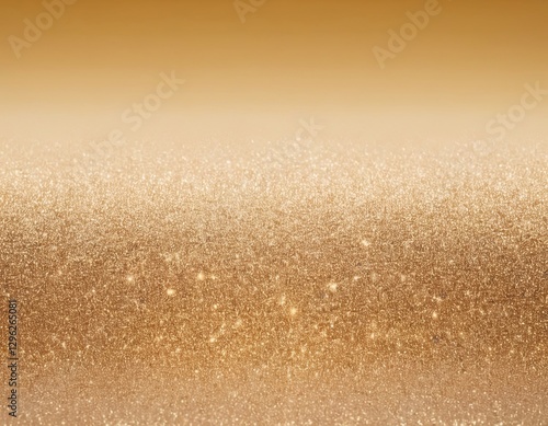 A shimmering golden abstract background filled with sparkling dust for an elegant and luxurious feel.