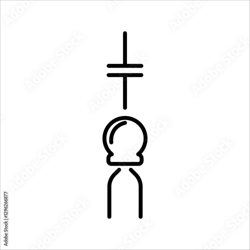 Capacitor icons and images. Suitable for website needs, content design, posters, banners.