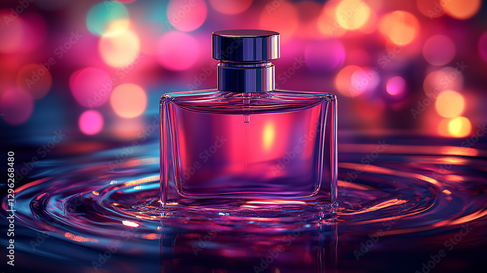 bottle of perfume bottle of perfume