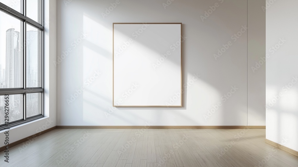 A minimalist-style blank banner for the living area. A minimalist-style blank banner for the living area.