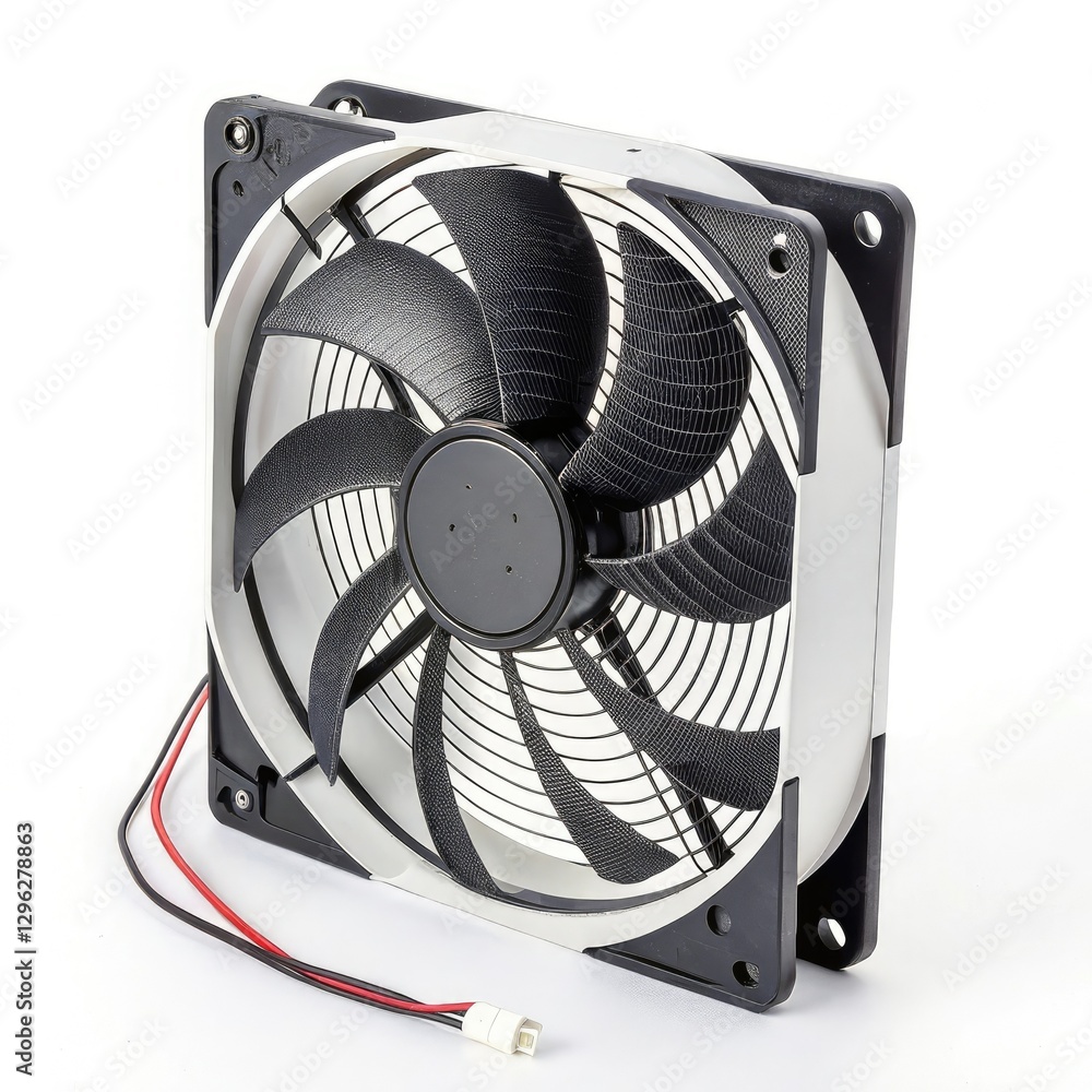cooling fan isolated on white background cooling fan isolated on white background