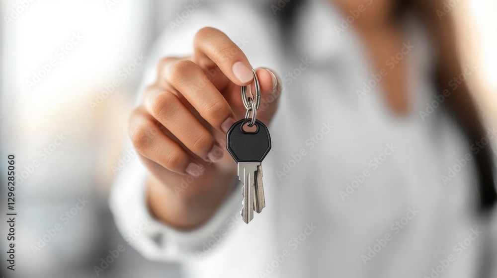 Businessman in suit holding over a key with connection concept around Businessman in suit holding over a key with connection concept around
