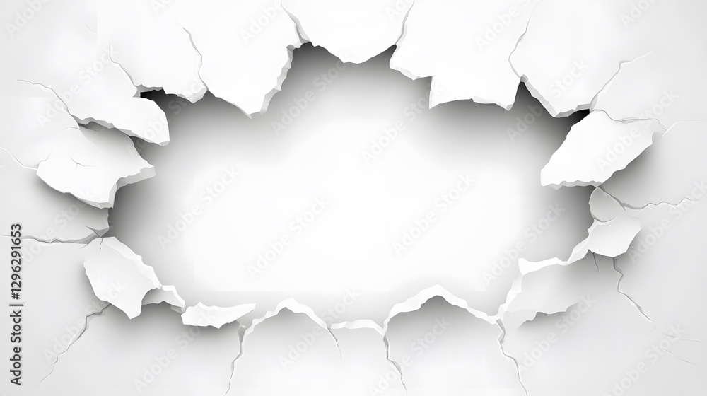 Dynamic ripped torn map illustration in abstract chaos digital art modern environment Dynamic ripped torn map illustration in abstract chaos digital art modern environment