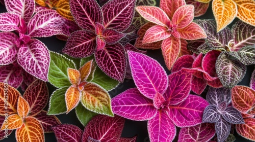 Wallpaper Mural Vibrant Botanical Textures in a Garden Setting Torontodigital.ca