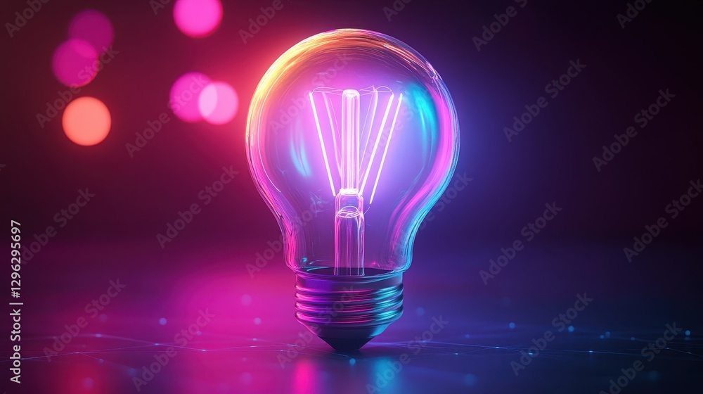 A stylized light bulb icon, radiating a soft, inviting glow, representing creativity, ideas, and the spark of a solution, ready to illuminate the path to innovation. A stylized light bulb icon, radiating a soft, inviting glow, representing creativity, ideas, and the spark of a solution, ready to illuminate the path to innovation.