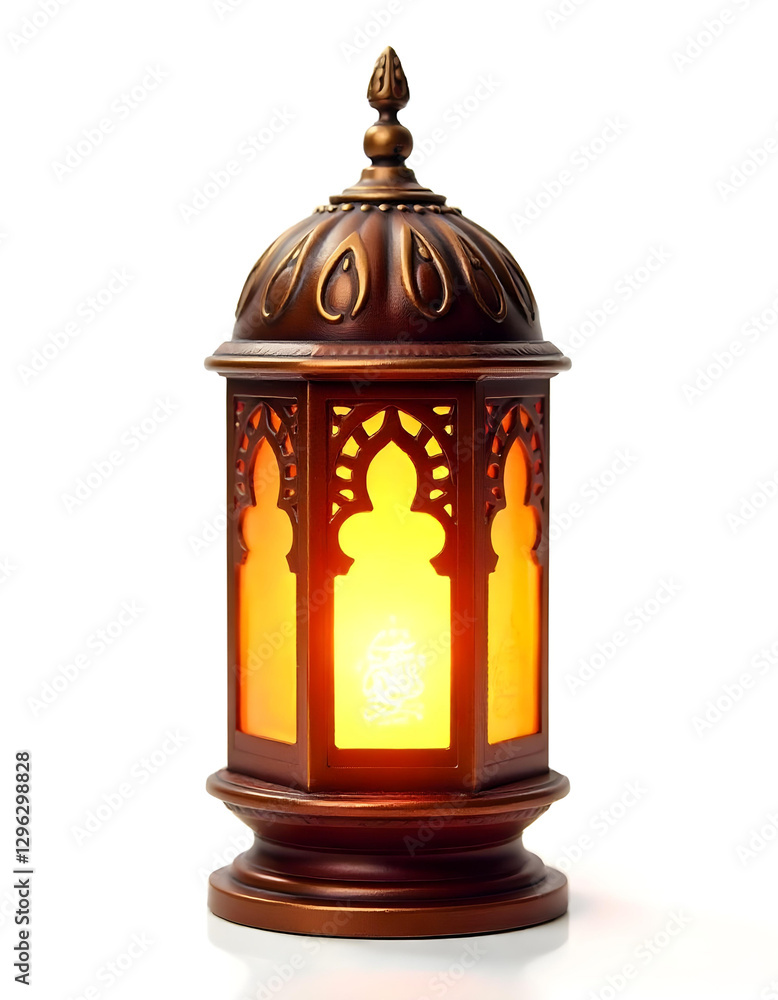 antique lantern isolated on white, islamic lights antique lantern isolated on white, islamic lights