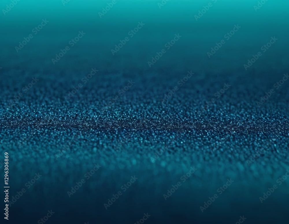 Abstract close-up of shimmering teal glitter, creating a mesmerizing depth and texture. Abstract close-up of shimmering teal glitter, creating a mesmerizing depth and texture.