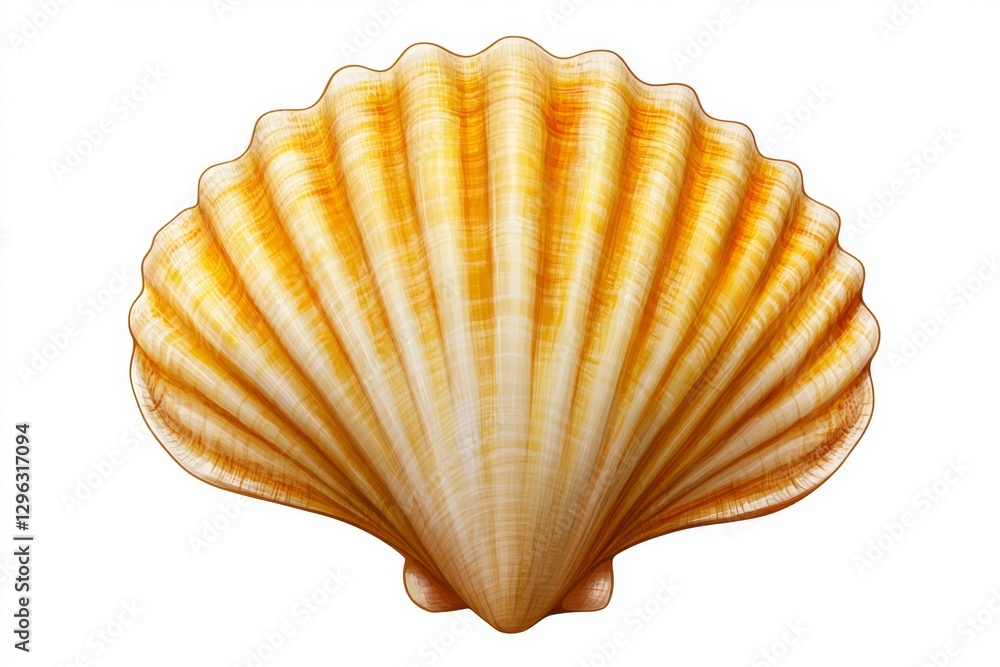 Seashell, yellow in color, clipart in the middle of a white background, no shadows, realistic photography for book cover design, high resolution, high quality, high detail, full HD, 300 dpi, Seashell, yellow in color, clipart in the middle of a white background, no shadows, realistic photography for book cover design, high resolution, high quality, high detail, full HD, 300 dpi,