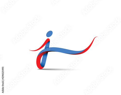 J Logo Branding Identity Corporate vector font design.
