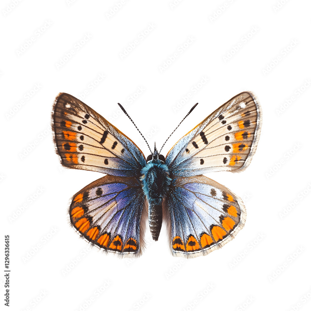 Fototapeta premium western pygmy blue butterfly 