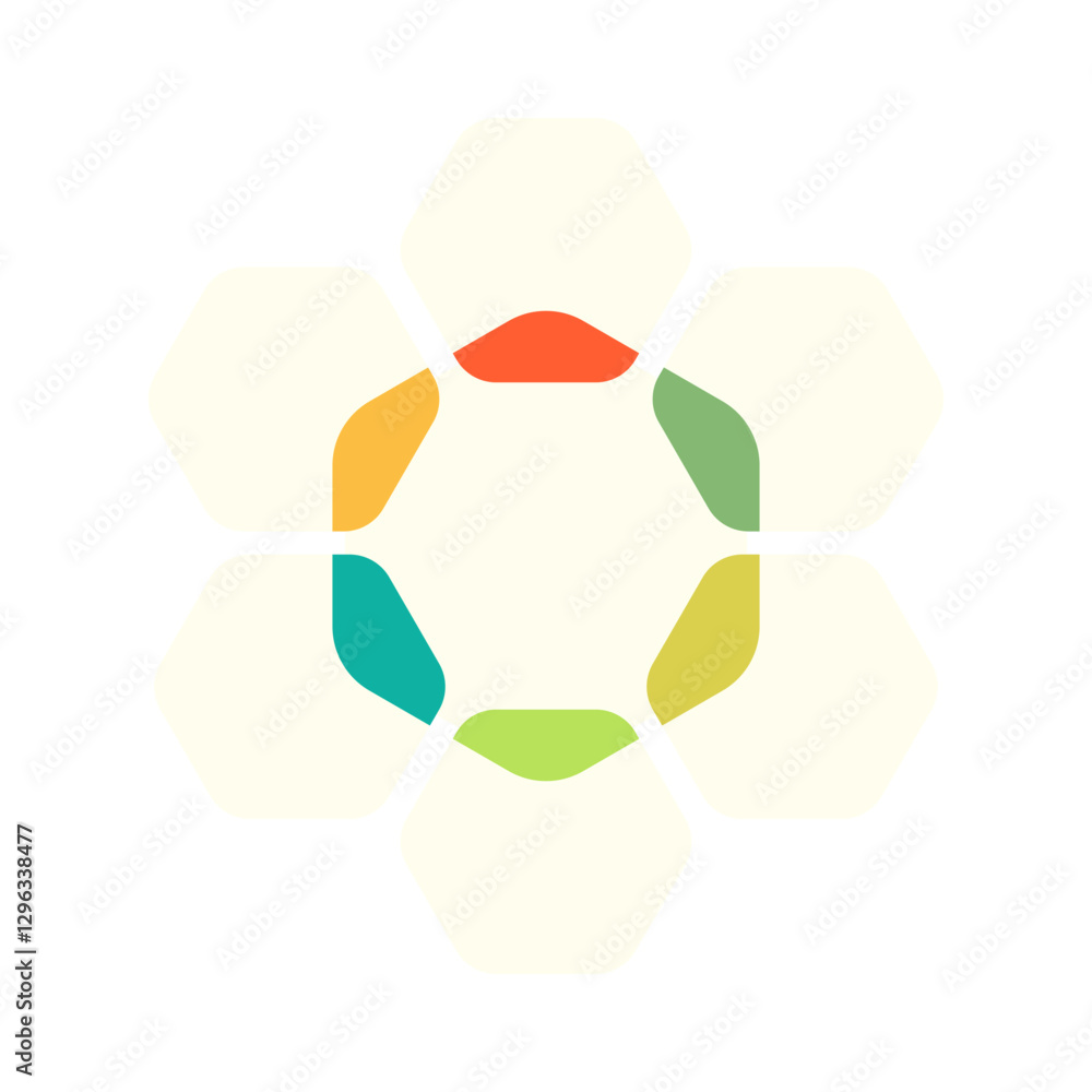 Obraz premium Business Infographic Point