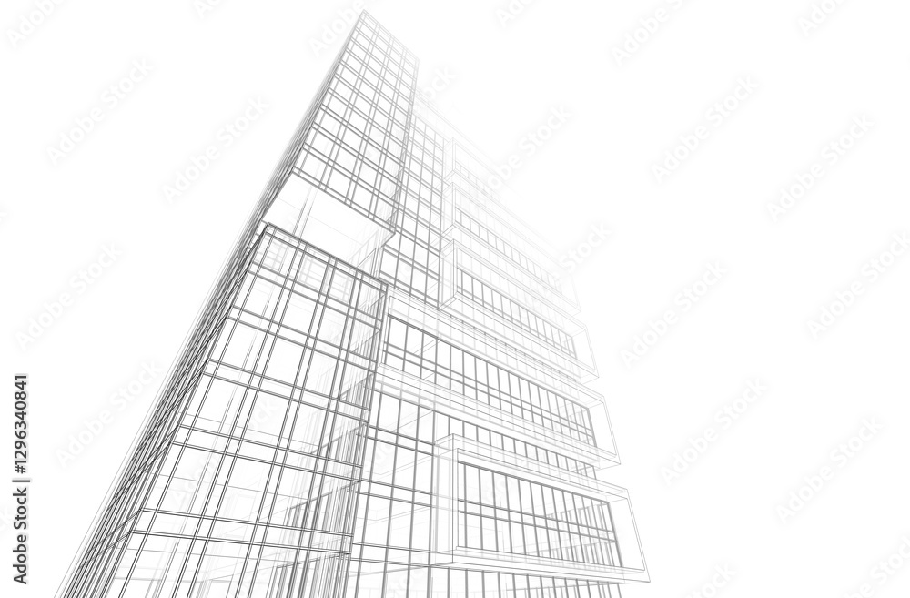 modern office building 3d rendering modern office building 3d rendering