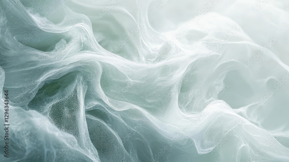 Obraz premium Soft flowing fabric creating a dreamy and abstract composition in the image