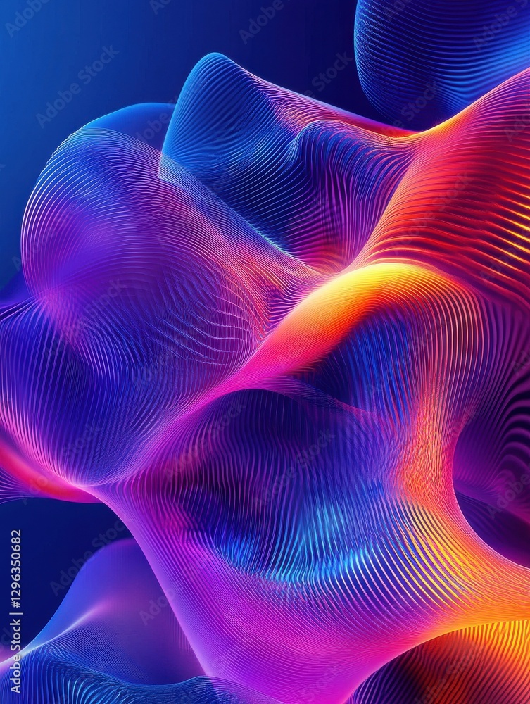 Sound wave. Dynamic vibration wallpaper. Abstract sound wave element on blue background. Music visualization, futuristic graphic element as digital equalizer. Frequency pulse modulation vector Sound wave. Dynamic vibration wallpaper. Abstract sound wave element on blue background. Music visualization, futuristic graphic element as digital equalizer. Frequency pulse modulation vector