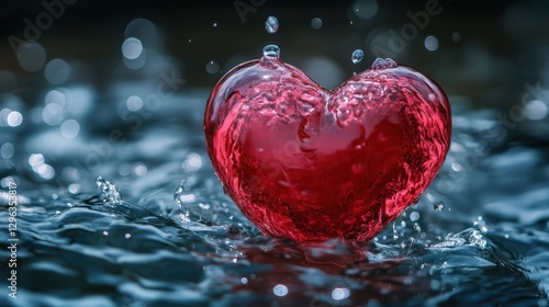 A heart overflowing with pure, unadulterated emotions.