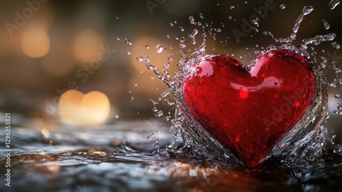 A heart overflowing with pure, unadulterated emotions.