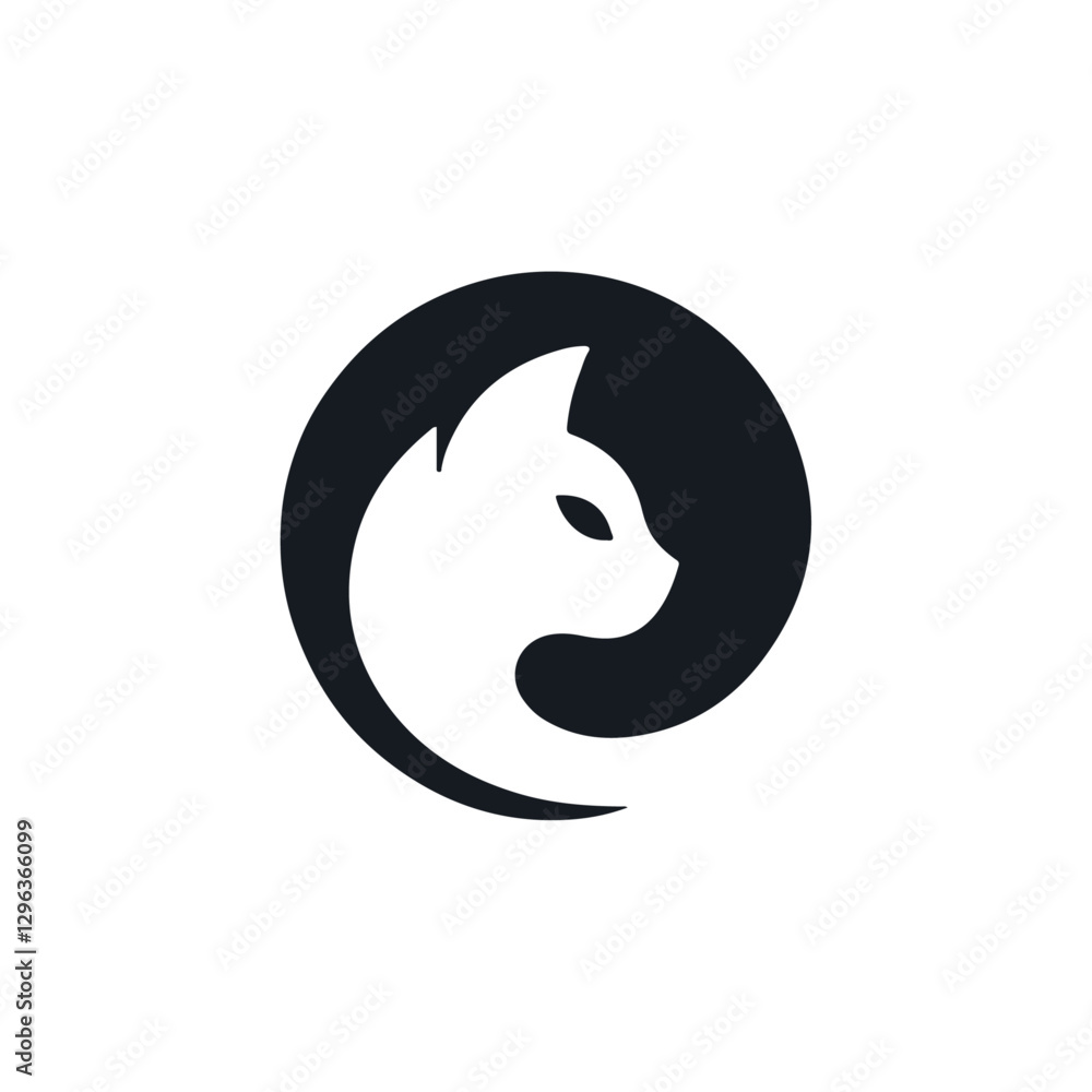 High-quality vector illustration of Cat Logo, perfect for creative design, branding, and digital artwork. High-quality vector illustration of Cat Logo, perfect for creative design, branding, and digital artwork.