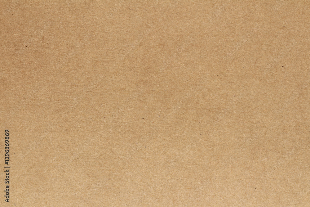Cardboard sheet texture background, pattern of brown kraft paper with vintage style.