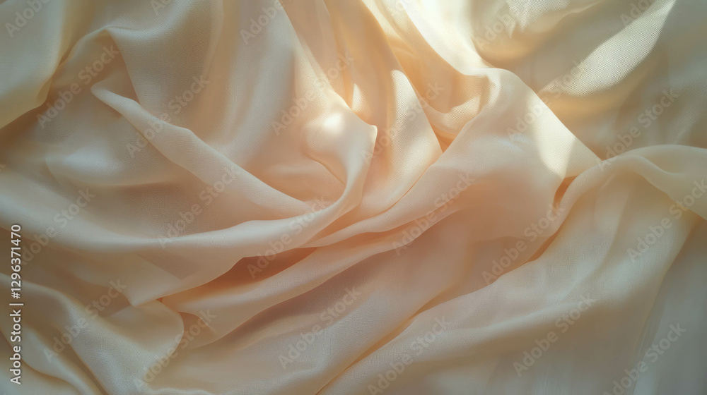 Elegant light beige silk fabric texture for luxurious design Elegant light beige silk fabric texture for luxurious design