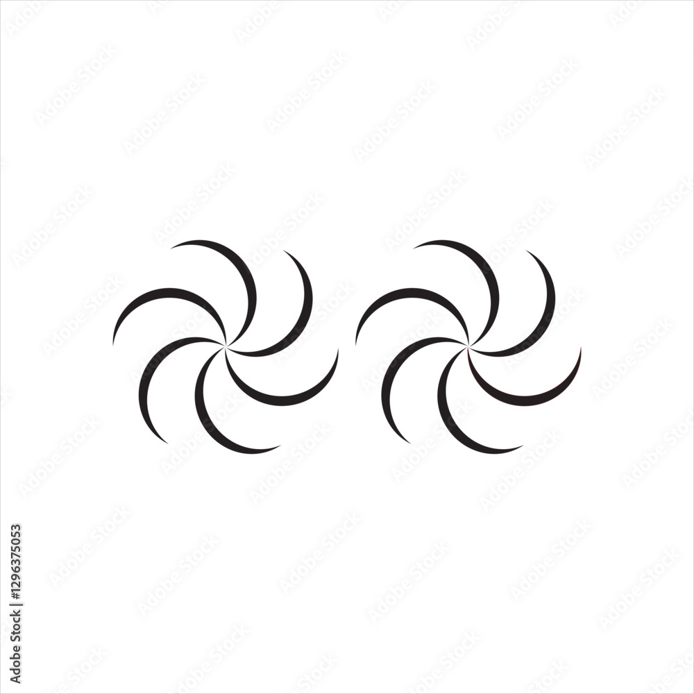 abstract floral design and Abstract Spiral Design Symmetrical Swirl Pattern abstract floral design and Abstract Spiral Design Symmetrical Swirl Pattern