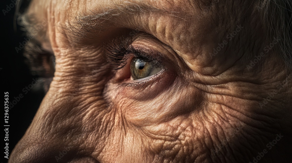 A canvas of wrinkles and skin imperfections, each telling a story of time and life, a testament to the beauty that resides in the natural tapestry of aging skin. A canvas of wrinkles and skin imperfections, each telling a story of time and life, a testament to the beauty that resides in the natural tapestry of aging skin.