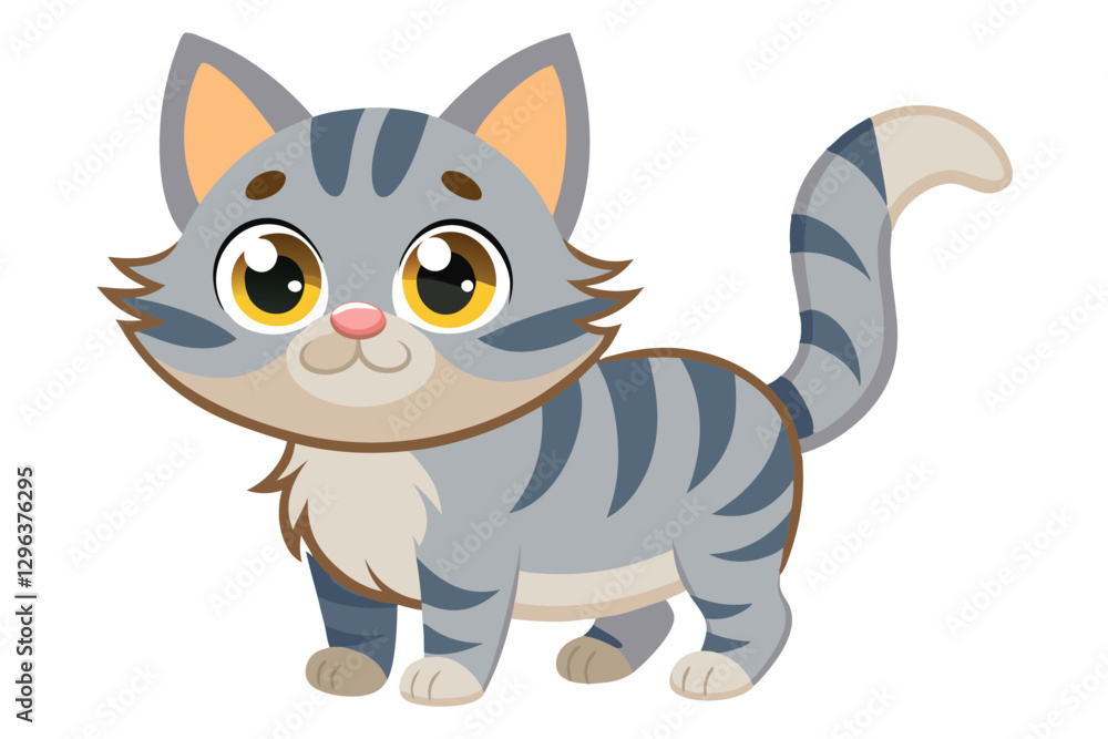 Fototapeta premium Cat vector illustration