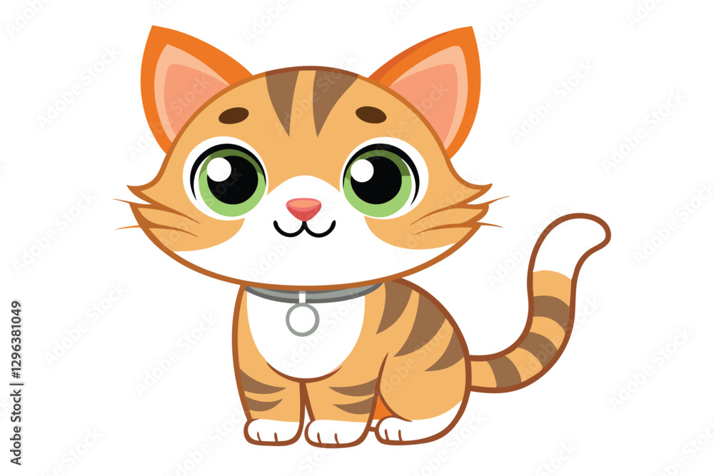 Obraz premium Realistic Cat vector