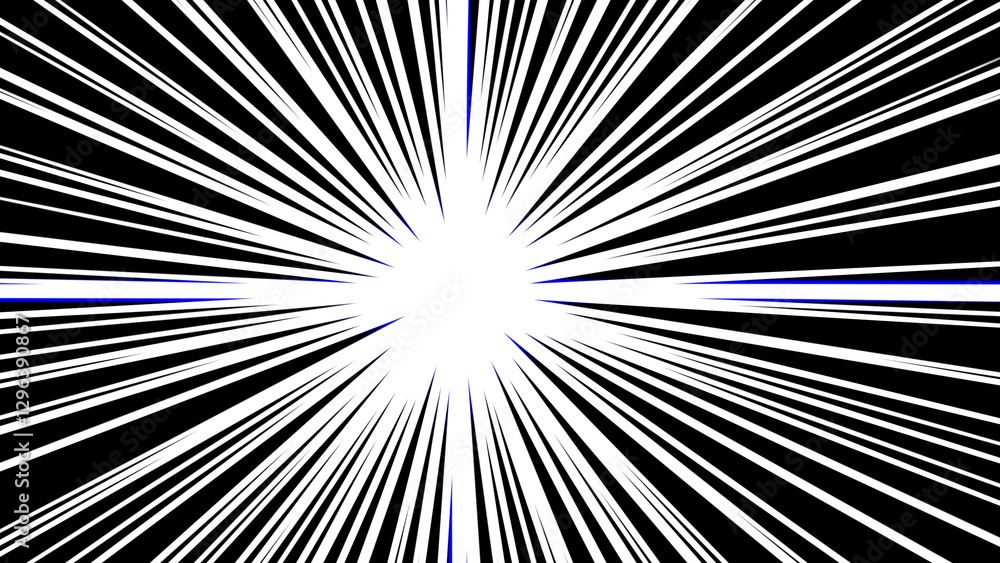 Obraz premium Abstract Radiating Lightburst Background Design