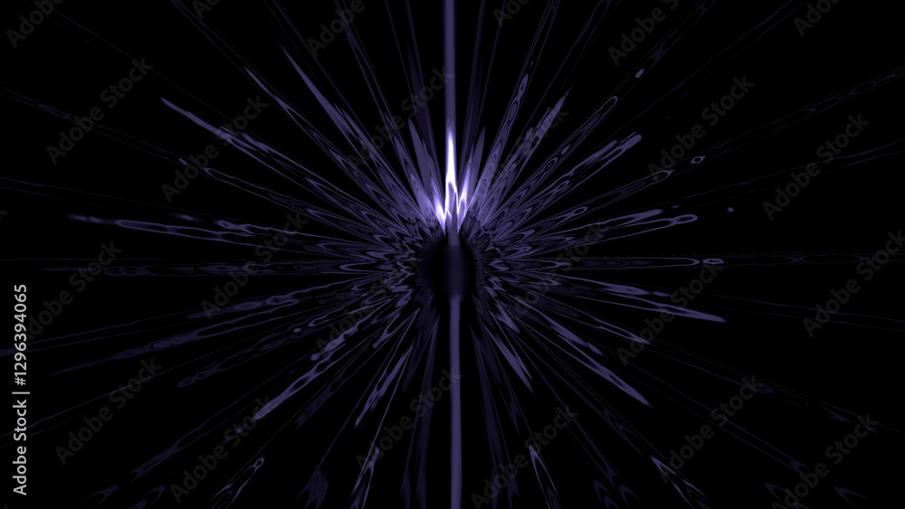 Dynamic Comic Book Style Explosion Background with Cross Design