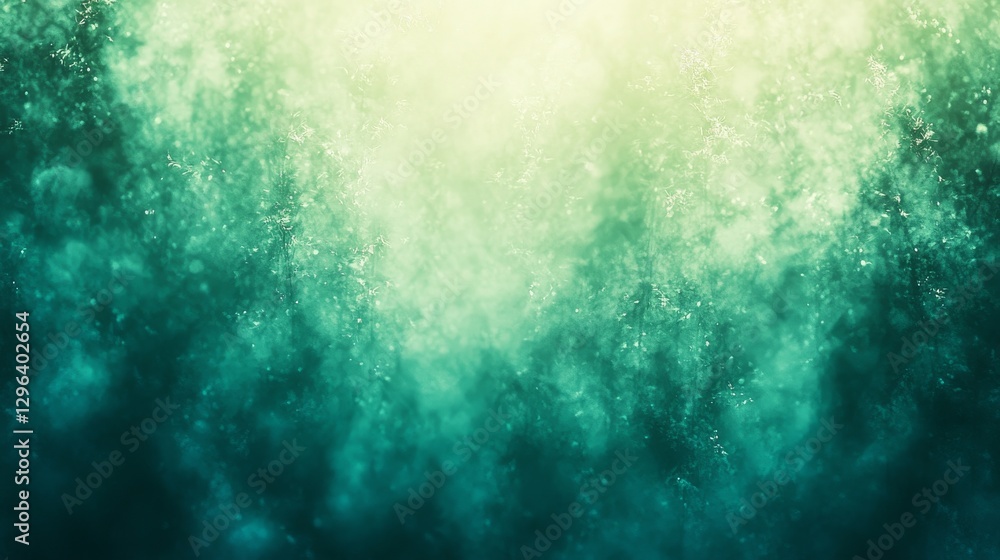 Fototapeta premium Abstract image features varying colors and textured blurred light