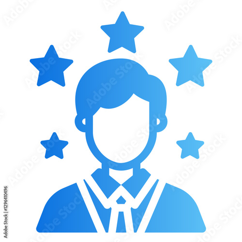 role model Gradient icon