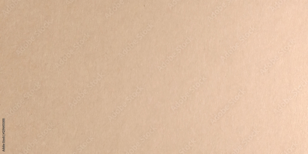 Fototapeta premium Background of brown kraft paper or cardboard texture. Abstract pattern of beige rough carton, old paper sheet, parchment or papyrus surface, vector