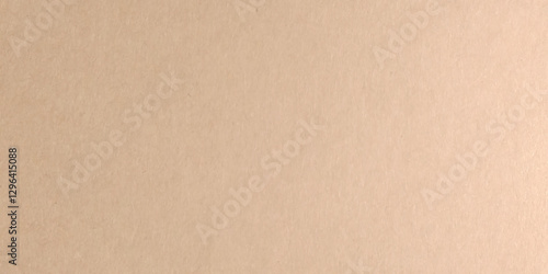 Background of brown kraft paper or cardboard texture. Abstract pattern of beige rough carton, old paper sheet, parchment or papyrus surface, vector