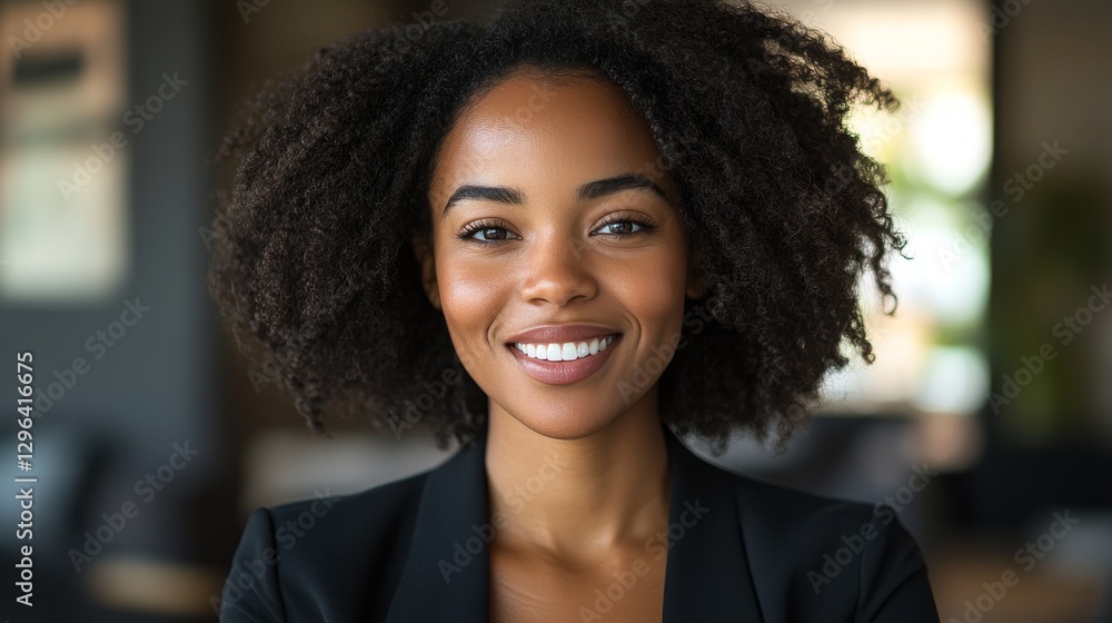 A beautiful woman smiles brightly while looking directly at the camera A beautiful woman smiles brightly while looking directly at the camera