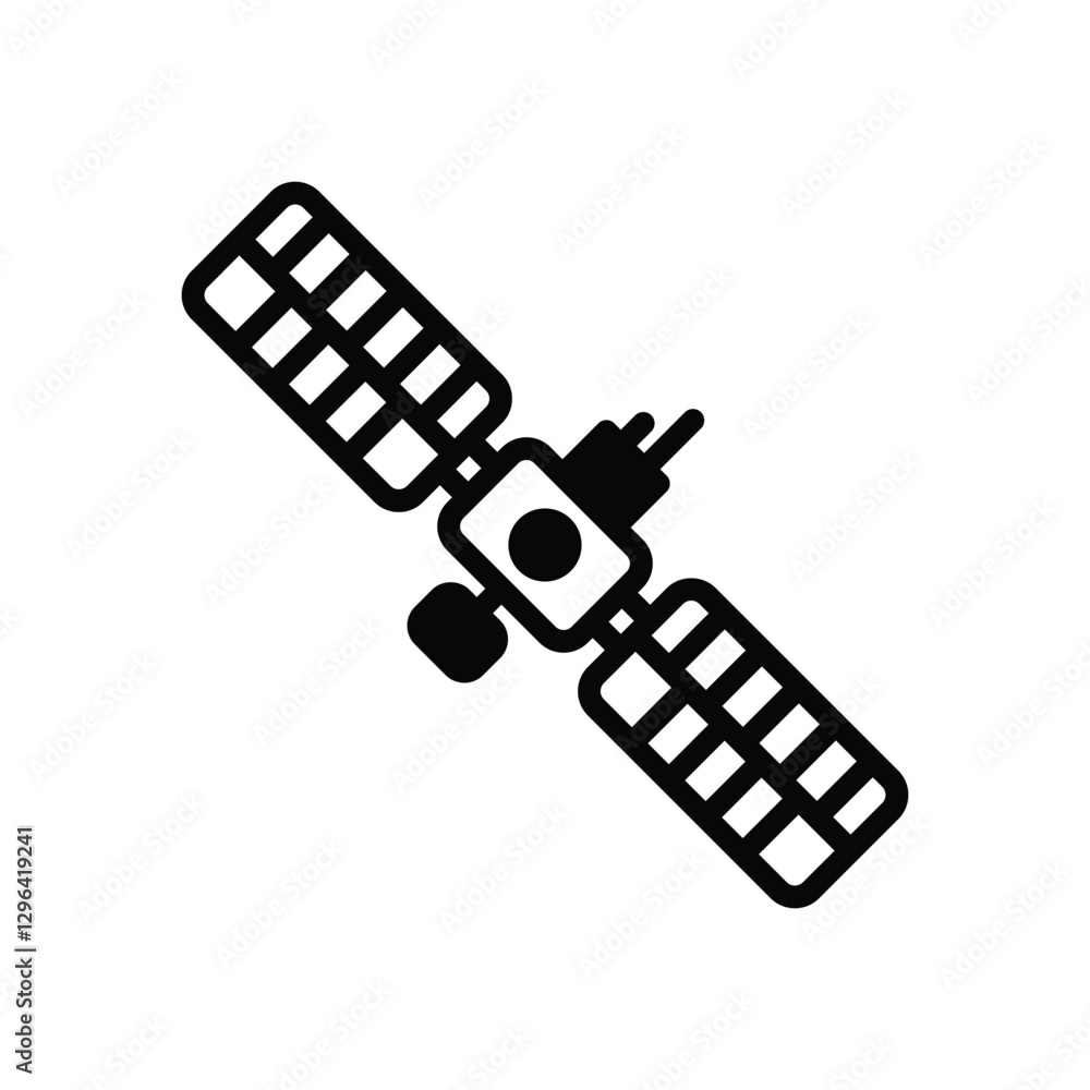 Space Station Vector icon Space Station Vector icon