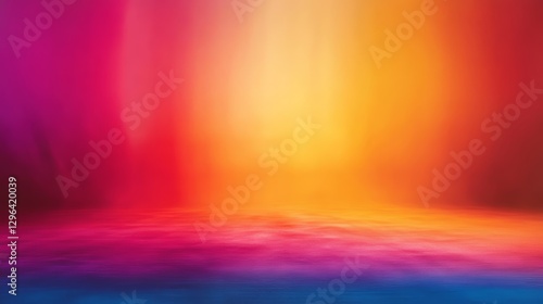 Obraz na płótnie Vibrant Colorful Gradient Background Abstract Multicolored Texture Vivid Rainbow Hues Smooth w salonie
