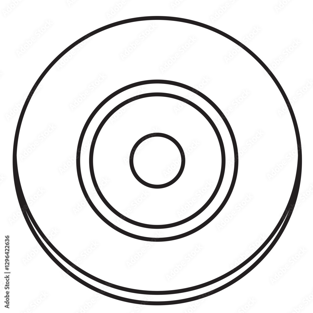 Follicle secondary line icon Follicle secondary line icon