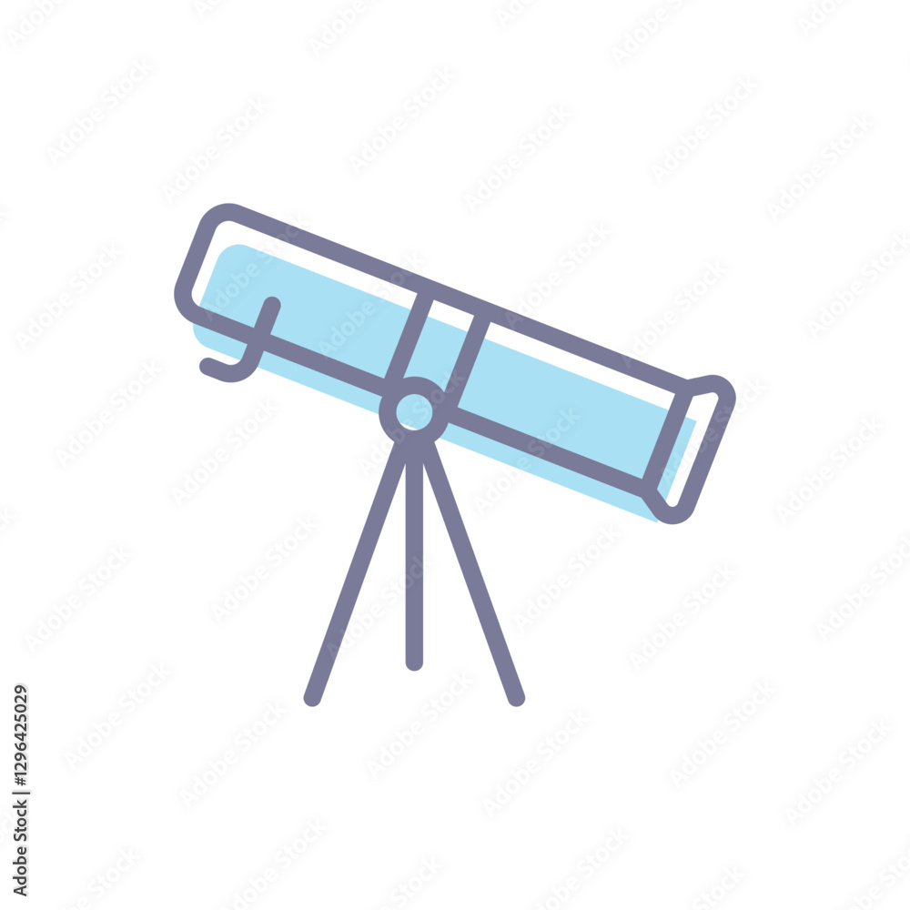Telescope Vector icon Telescope Vector icon
