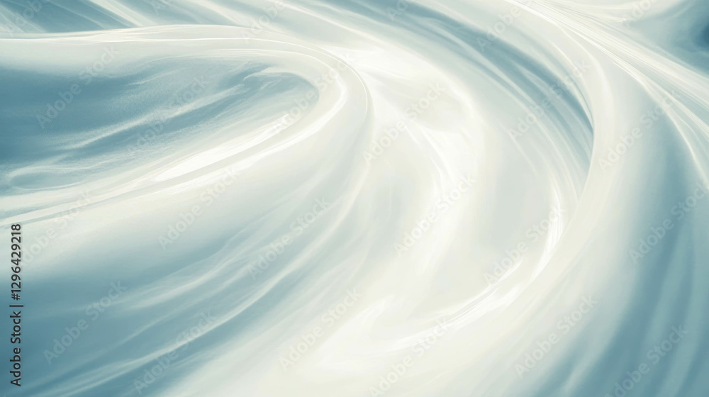 Enchanting swirling mist with soft light for serene background design Enchanting swirling mist with soft light for serene background design