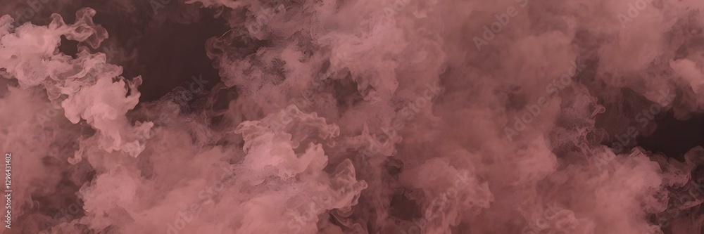 Naklejka premium Smoldering Crimson: Abstract texture of a thick, billowing cloud of dark red smoke, obscuring the details, hinting at a hidden drama and offering a visual experience