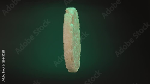 Wallpaper Mural Fitness food, dietary dehydrated bread made of corn. Corn crispbread, close-up. Puffed corn cake. Crusty corn dry bread, cornbread. Torontodigital.ca