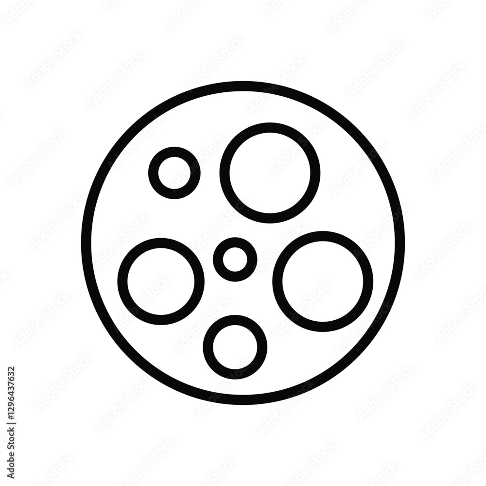 Moon Vector icon Moon Vector icon