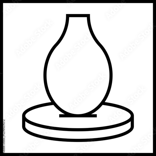 Clay Pottery icon design