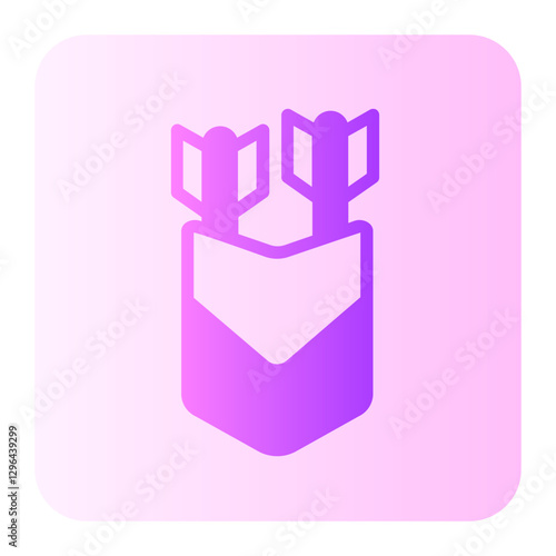 Arrows  gradient icon