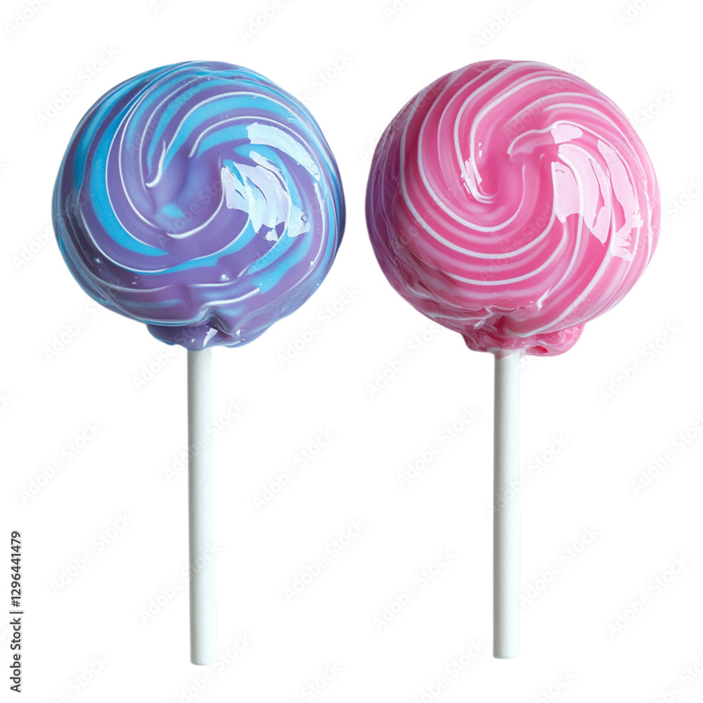 Two Lollipops on Sticks Two Lollipops on Sticks