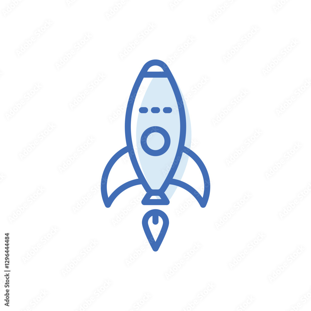 Rocket Vector icon Rocket Vector icon