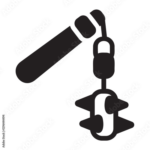 flail glyph icon