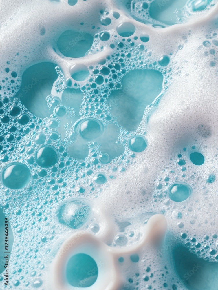 Drops- liquid foam. Fluid aqua- abstract pattern nature. Background- cleansing wash. Shampoo bubbles- soapy water Drops- liquid foam. Fluid aqua- abstract pattern nature. Background- cleansing wash. Shampoo bubbles- soapy water